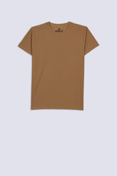 Beige Men's Texture T-Shirt